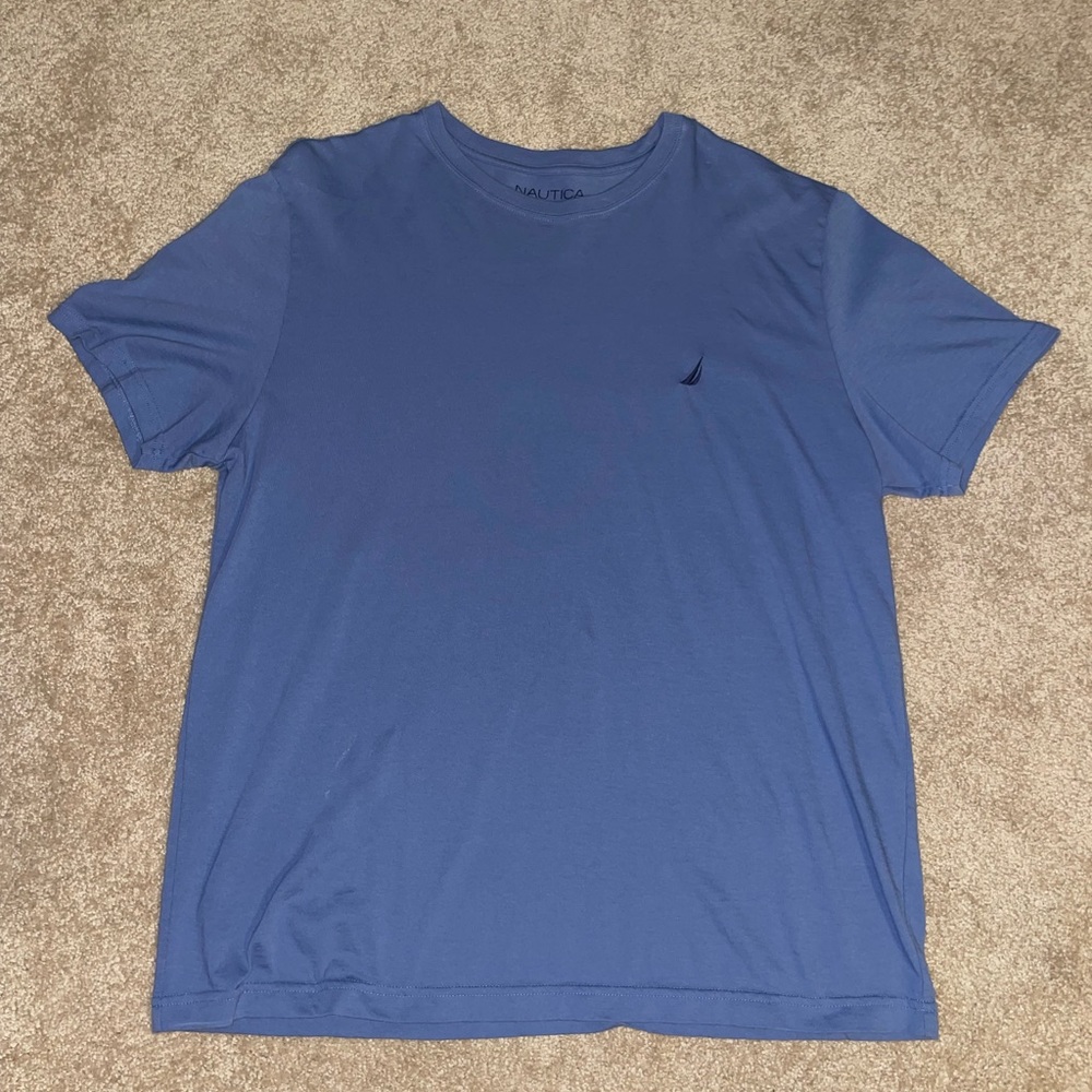 Men’s nautica tshirt. Color blue/grey size XL